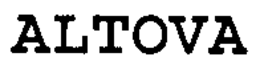 ALTOVA trademark