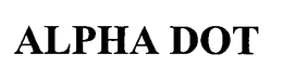 ALPHA DOT trademark