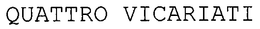 QUATTRO VICARIATI trademark