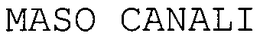 MASO CANALI trademark