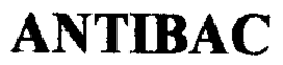 ANTIBAC trademark