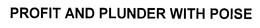 PROFIT AND PLUNDER WITH POISE trademark