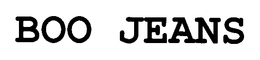 BOO JEANS trademark