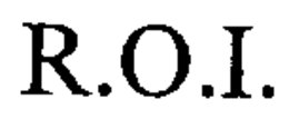 R.O.I. trademark