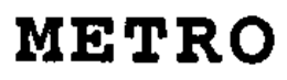 METRO trademark