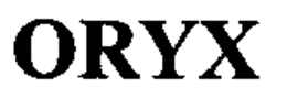 ORYX trademark