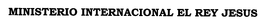 MINISTERIO INTERNACIONAL EL REY JESUS trademark