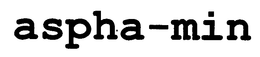 ASPHA-MIN trademark
