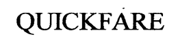 QUICKFARE trademark