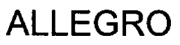 ALLEGRO trademark