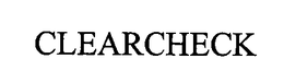 CLEARCHECK trademark
