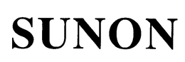 SUNON trademark
