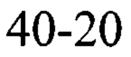 40-20 trademark