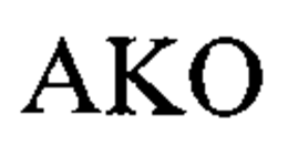 AKO trademark