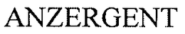 ANZERGENT trademark