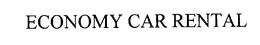 ECONOMY CAR RENTAL trademark
