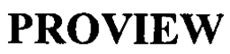 PROVIEW trademark