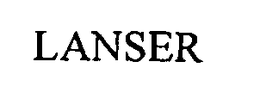 LANSER trademark