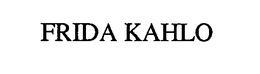 FRIDA KAHLO trademark