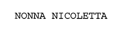 NONNA NICOLETTA trademark