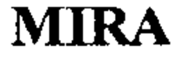MIRA trademark