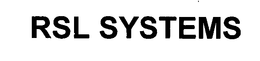 RSL SYSTEMS trademark