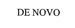 DE NOVO trademark
