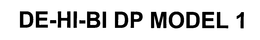 DE-HI-BI DP MODEL 1 trademark