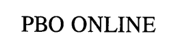 PBO ONLINE trademark
