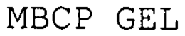 MBCP GEL trademark