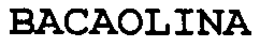 BACAOLINA trademark