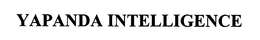 YAPANDA INTELLIGENCE trademark