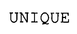 UNIQUE trademark