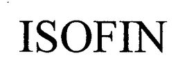 ISOFIN trademark
