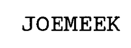 JOEMEEK trademark