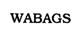 WABAGS trademark