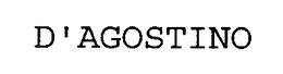 D'AGOSTINO trademark