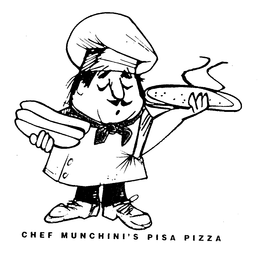 CHEF MUNCHINI'S PISA PIZZA trademark