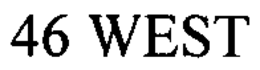 46 WEST trademark