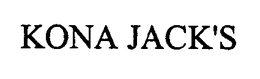 KONA JACK'S trademark