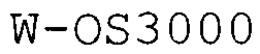 W-OS3000 trademark