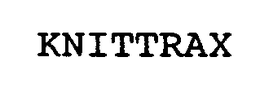 KNITTRAX trademark
