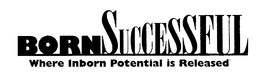 BORN SUCCESSFUL WHERE INBORN POTENTIAL IS RELEASED trademark