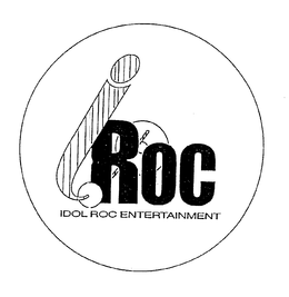 IROC IDOL ROC ENTERTAINMENT trademark