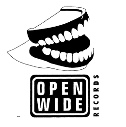 OPEN WIDE RECORDS trademark