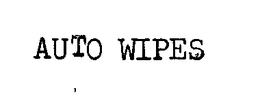 AUTO WIPES trademark