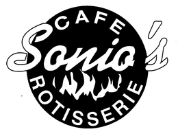 SONIO'S CAFE ROTISSERIE trademark