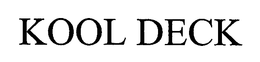 KOOL DECK trademark