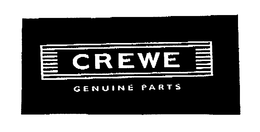 CREWE GENUINE PARTS trademark