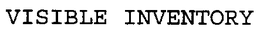 VISIBLE INVENTORY trademark